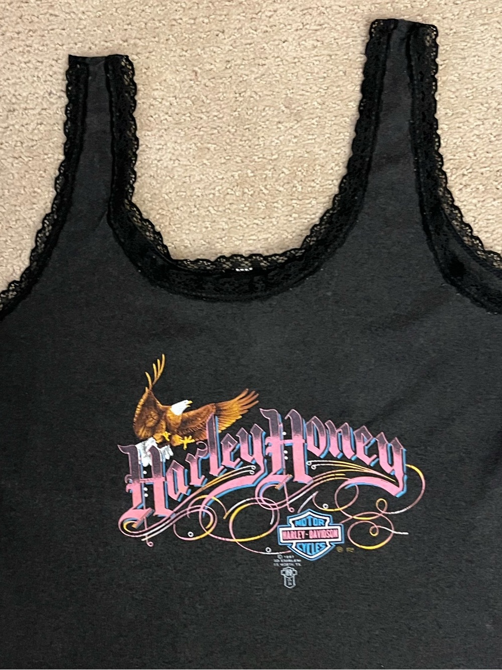 1987 Harley Honey Tank Top